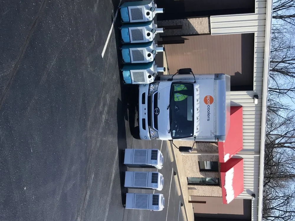 Slide of Spot Coolers