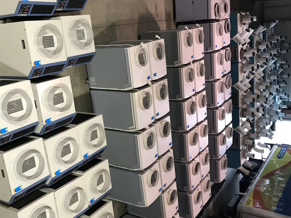 Slide of Spot Coolers