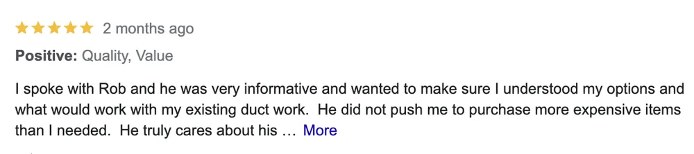 Slide of Springborn Heating & Air Conditioning