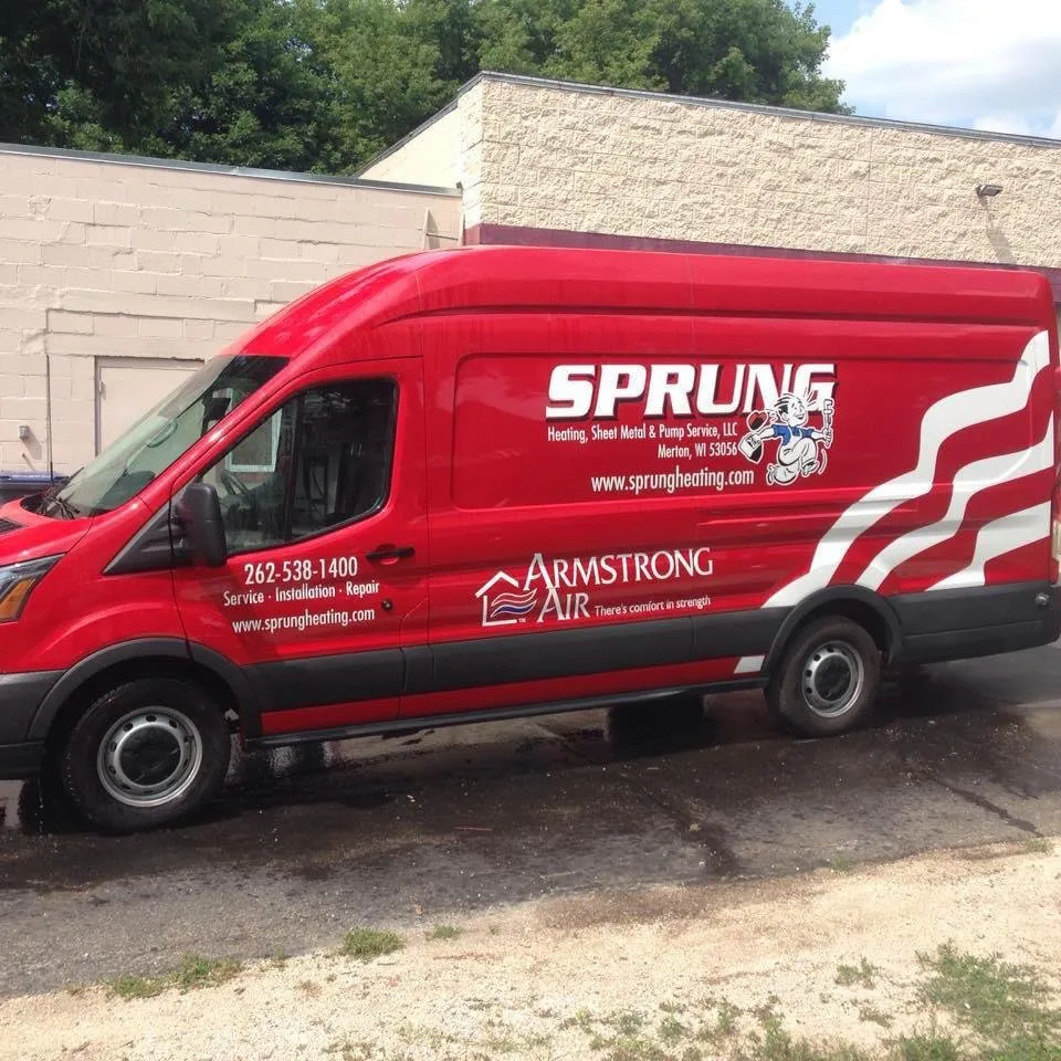 Slide of Sprung Heating