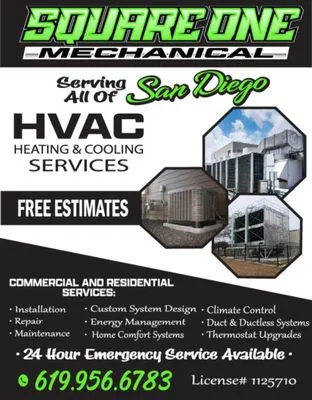 Square One Mechanical Logo