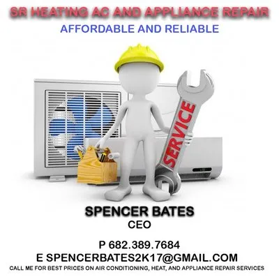 SR Heating AC and Appliance Repair Logo