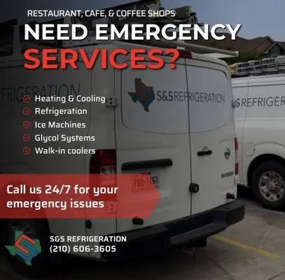 S&S Refrigeration Logo