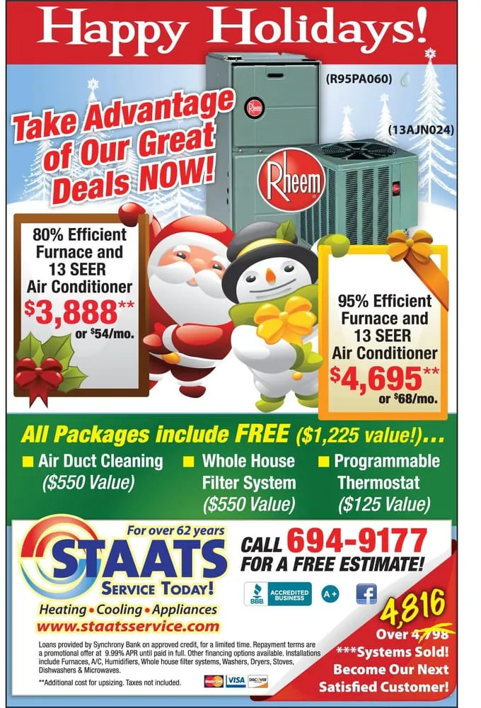 Slide of Staats Service Today