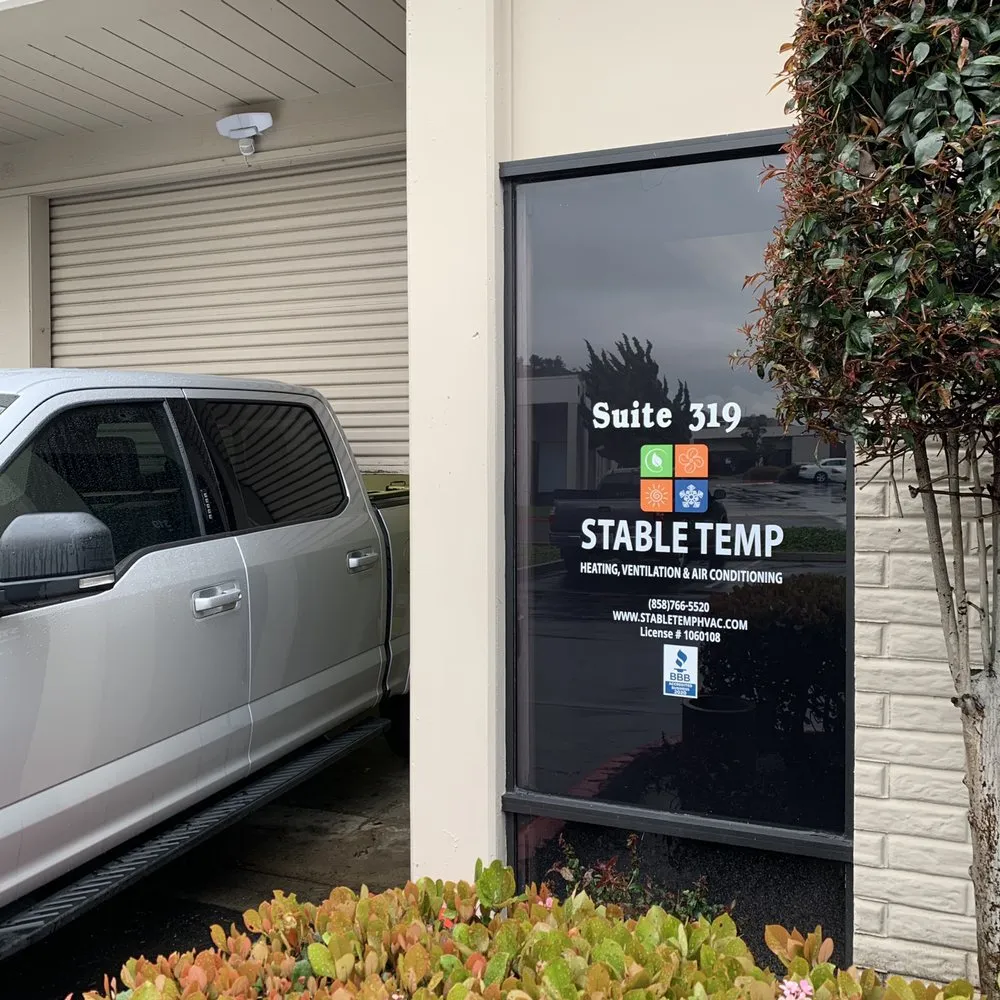 Slide of Stable Temp HVAC