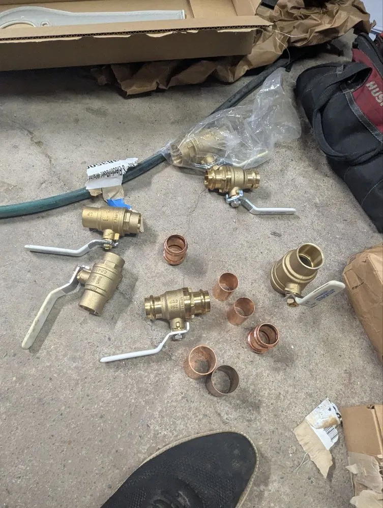 Slide of Stack Heating Cooling Plumbing & Electric