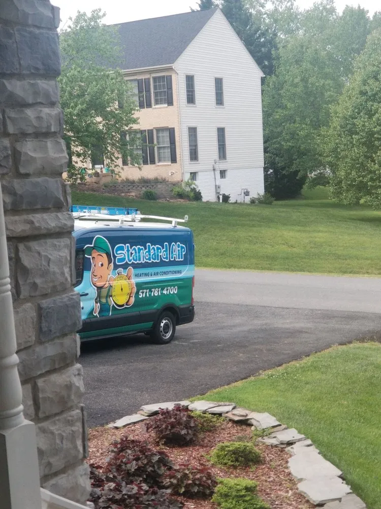 Slide of Standard Air Heating and Air Conditioning