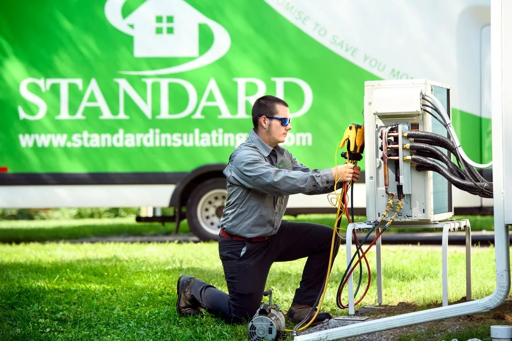 Slide of Standard Heating, Cooling & Insulating