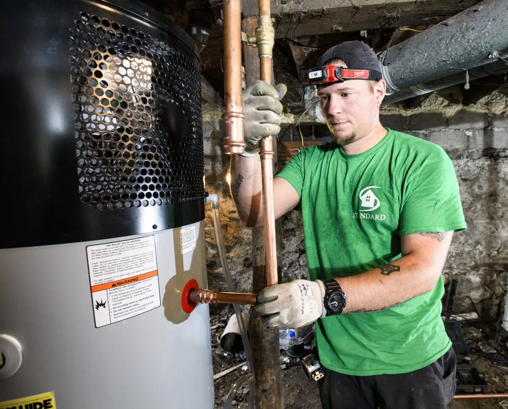 Slide of Standard Heating, Cooling & Insulating