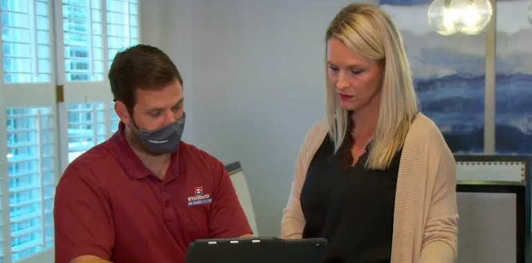 Slide of Standard Heating, Cooling & Plumbing