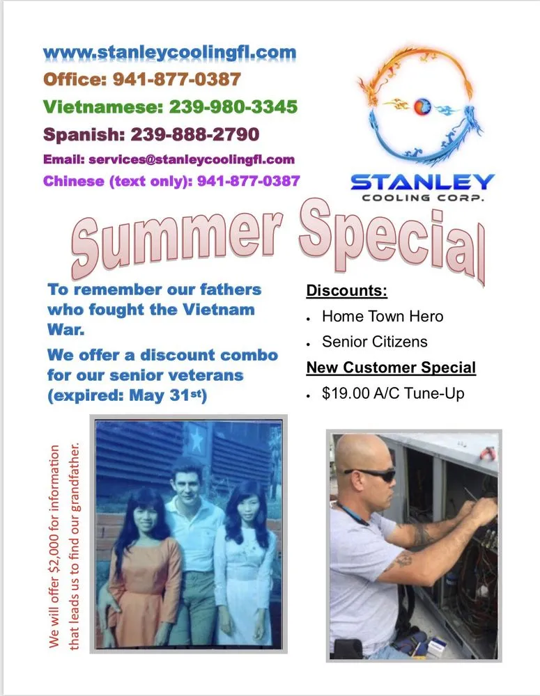 Slide of Stanley Cooling