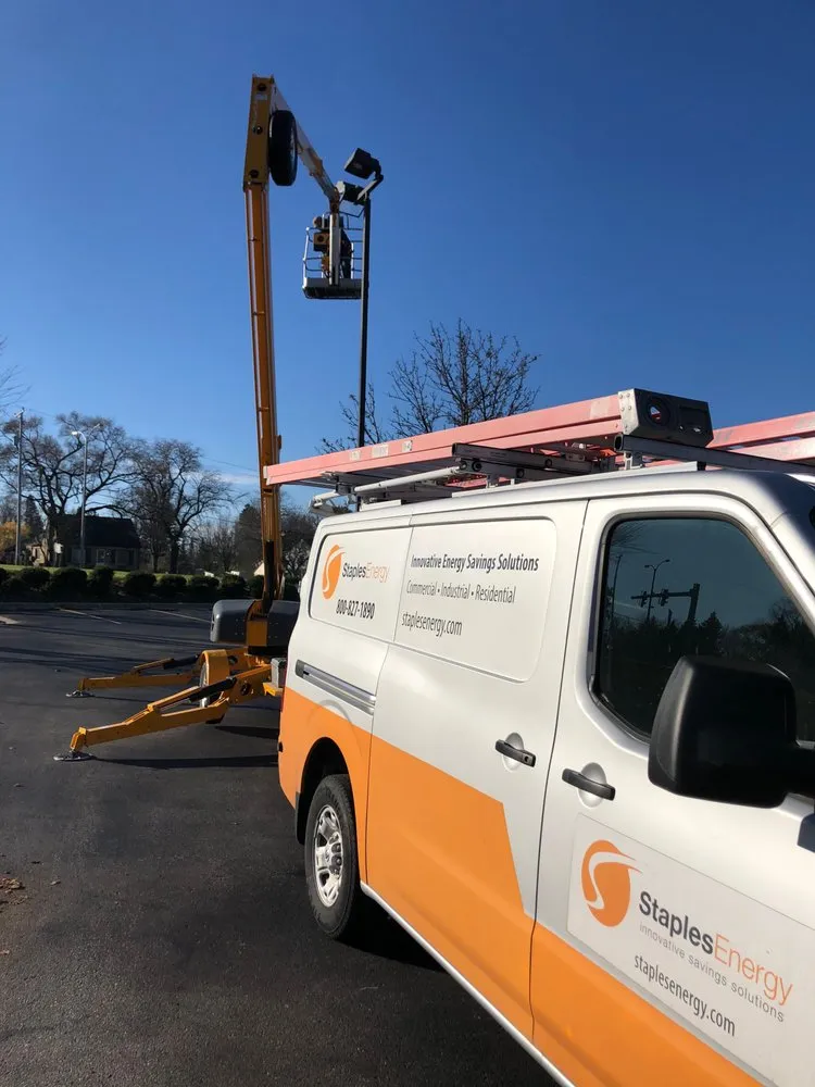 Slide of Staples Energy