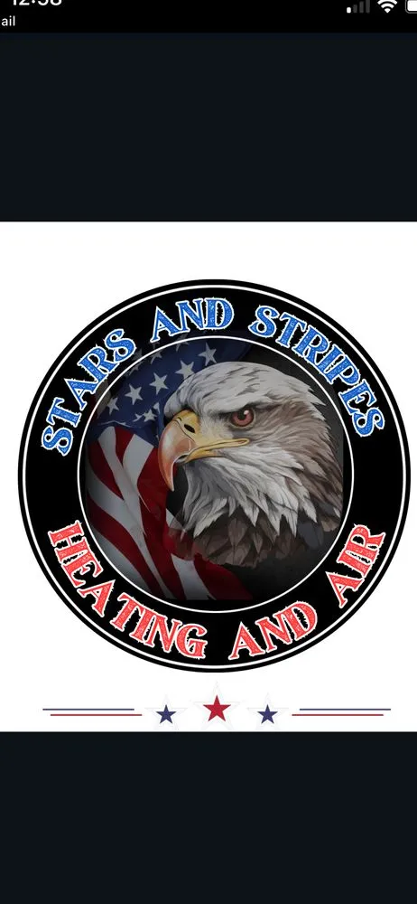Slide of Stars and Stripes Heating and Air