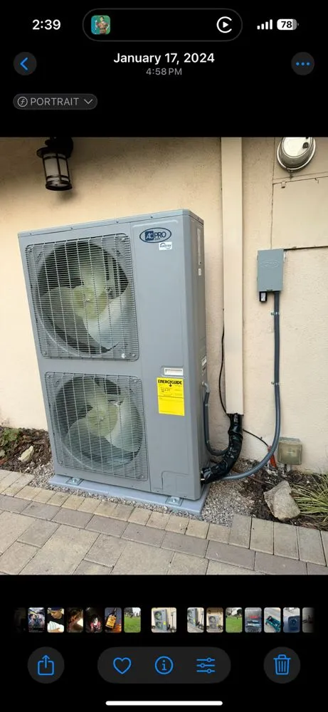 Slide of Stars and Stripes Heating and Air