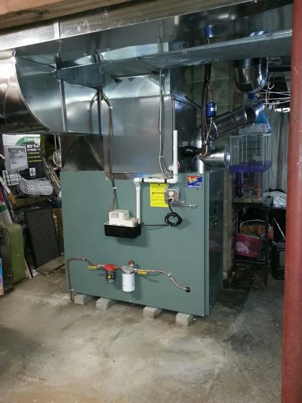 Slide of State of the Art Heating and Cooling