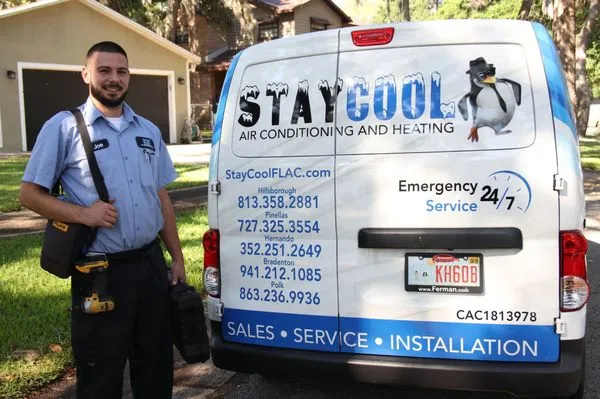 Stay Cool Air Conditioning & Heating Logo