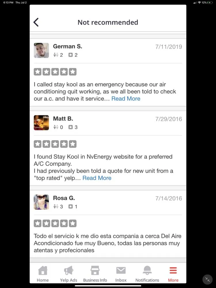 Slide of Stay Kool Mechanical