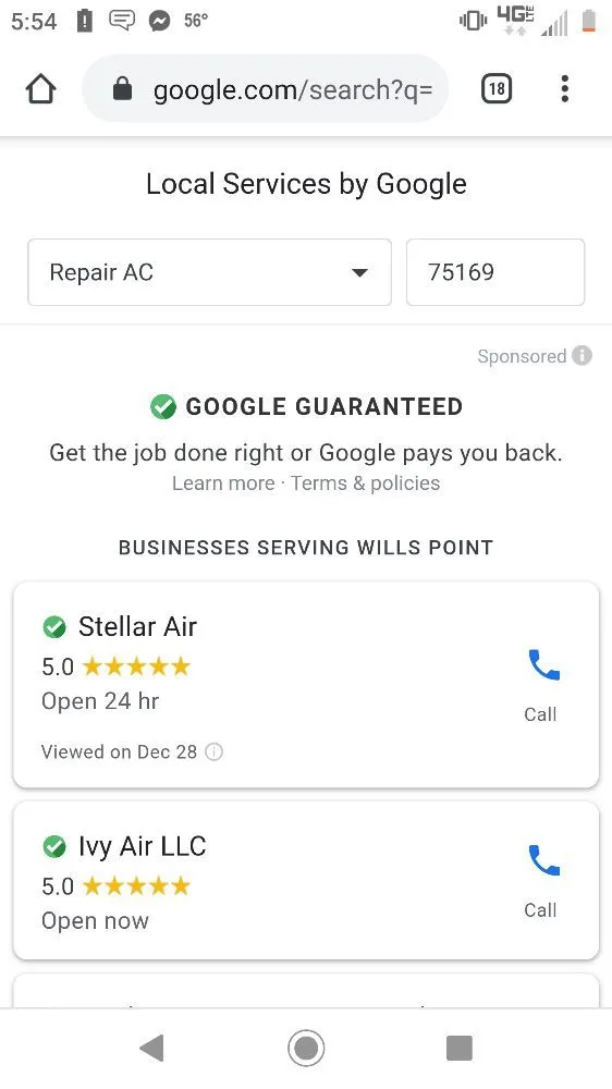 Slide of Stellar Air