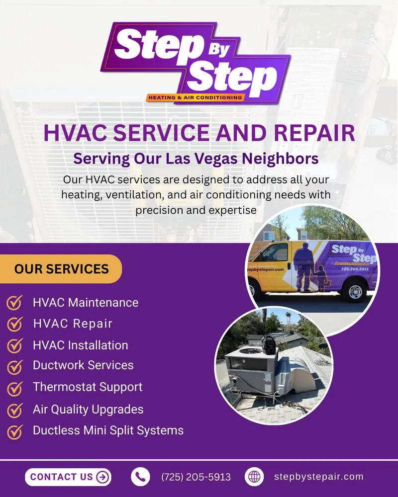 Slide of Step By Step Heating and Air Conditioning