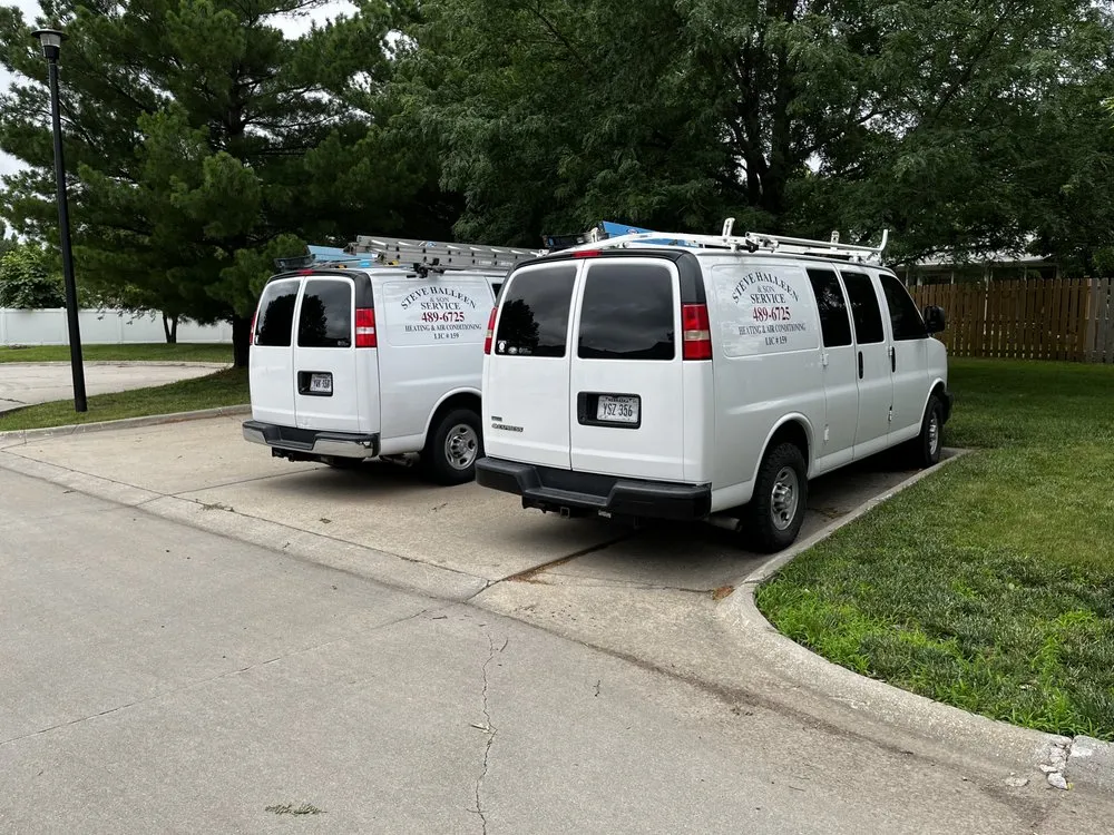 Slide of Steve Halleen Service