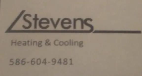 Slide of Stevens Heating and Cooling