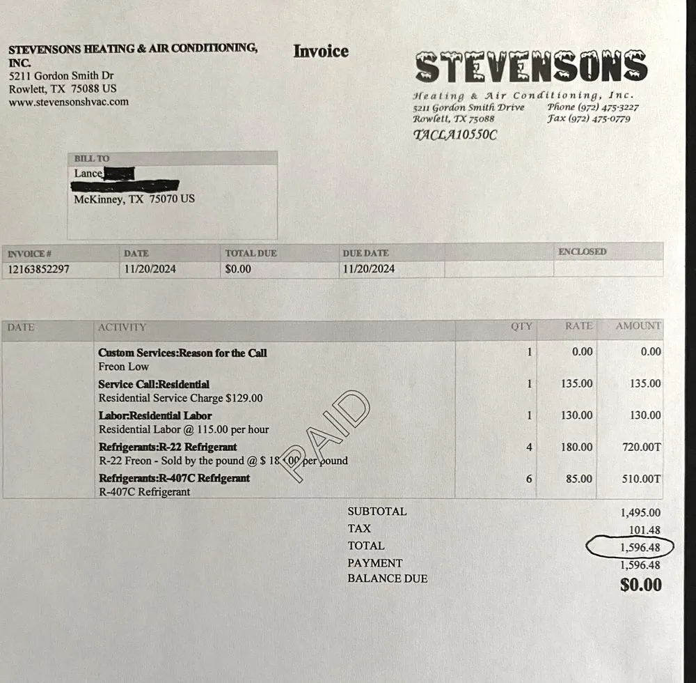 Slide of StevenSons Heating & Air Conditioning