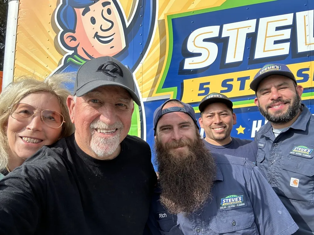 Slide of Steve's 5 Star Service Cooling Heating & Plumbing