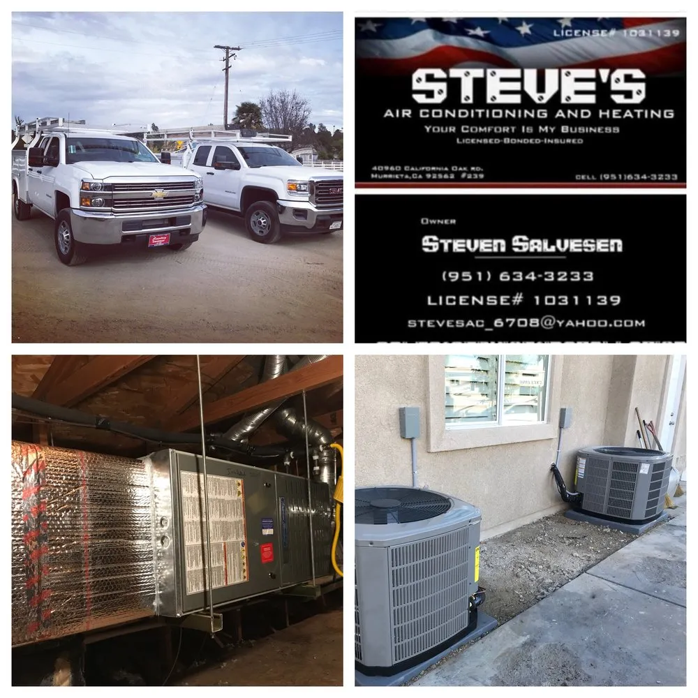 Slide of Steve's Air Conditioning & Heating