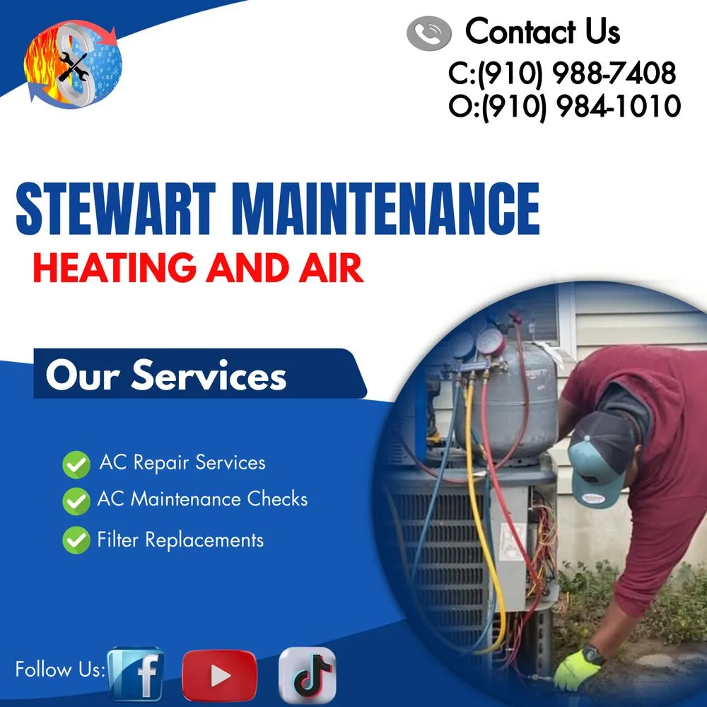 Slide of Stewart Maintenance/ Heating and Air