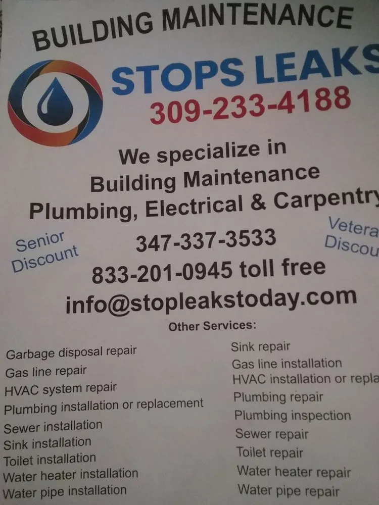 Slide of Stop Leaks First Time