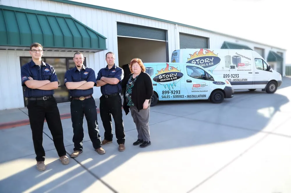 Slide of Story Heating And Air