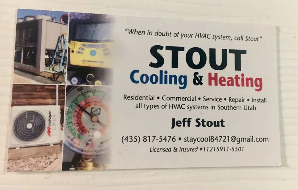 Slide of Stout Cooling & Heating Service