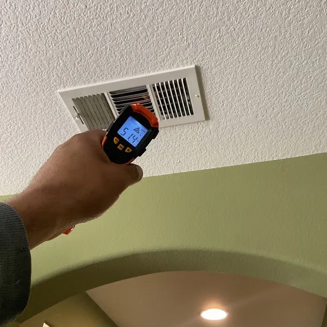 Slide of Straight Shooter Heating and Cooling