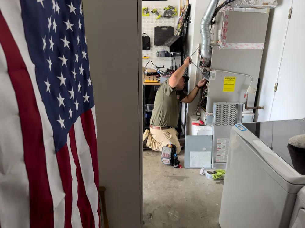 Slide of Straight Shooter Heating and Cooling