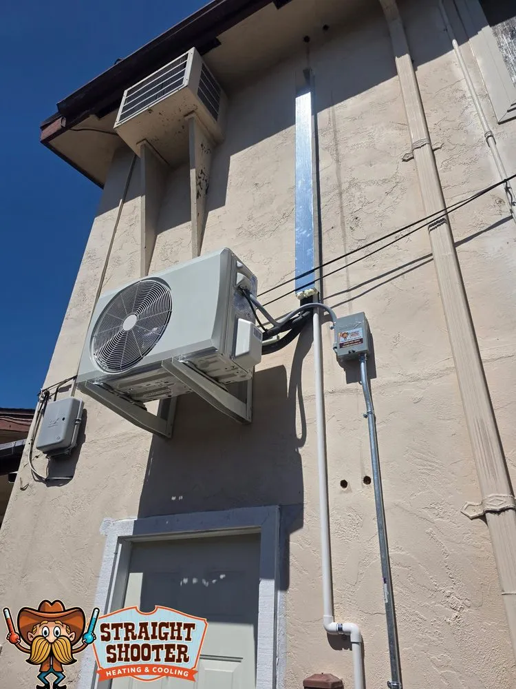 Slide of Straight Shooter Heating and Cooling