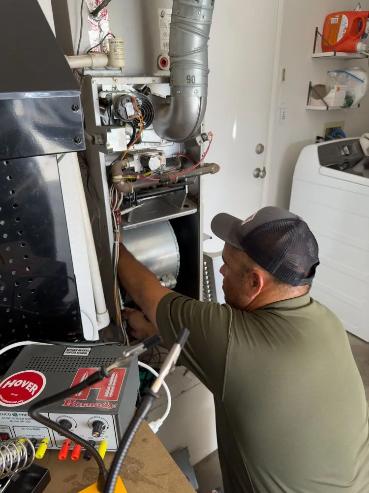 Slide of Straight Shooter Heating and Cooling