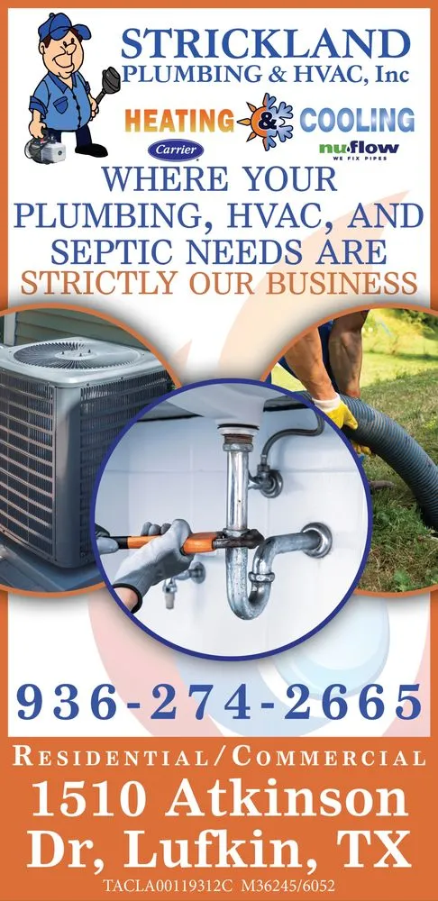 Slide of Strickland Plumbing, HVAC & Electric