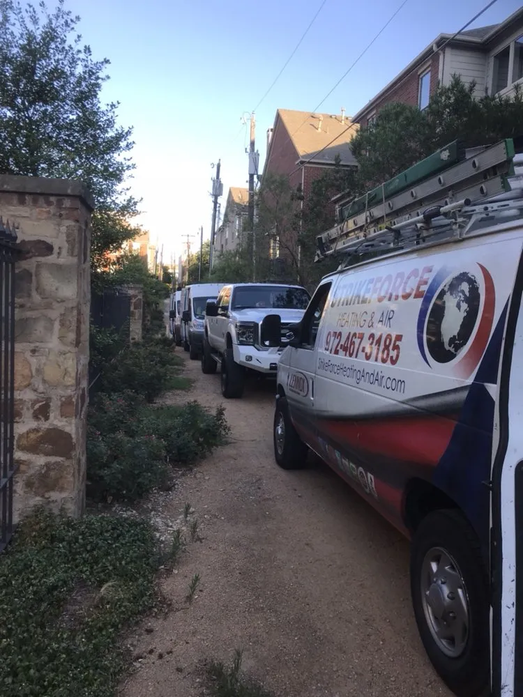 Slide of Strike Force Heating & Air