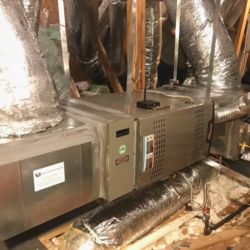 Slide of Strike Force Heating & Air