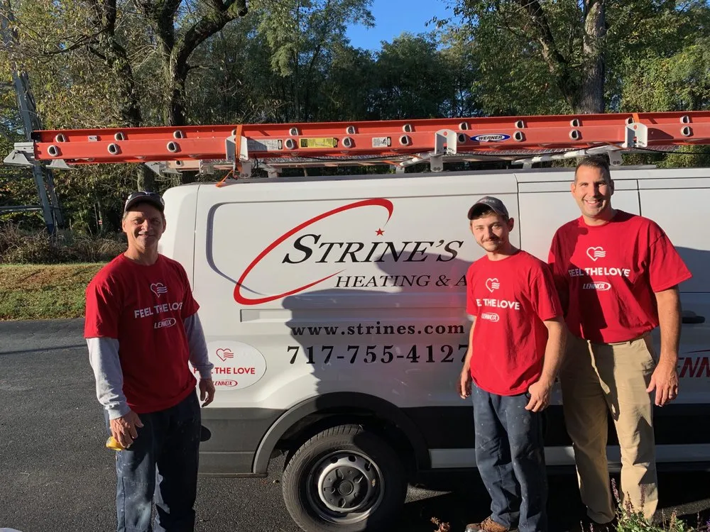 Slide of Strine's Heating and Air Conditioning