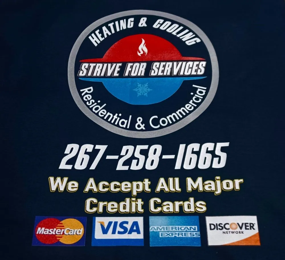 Slide of Strive for Services Heating and Cooling
