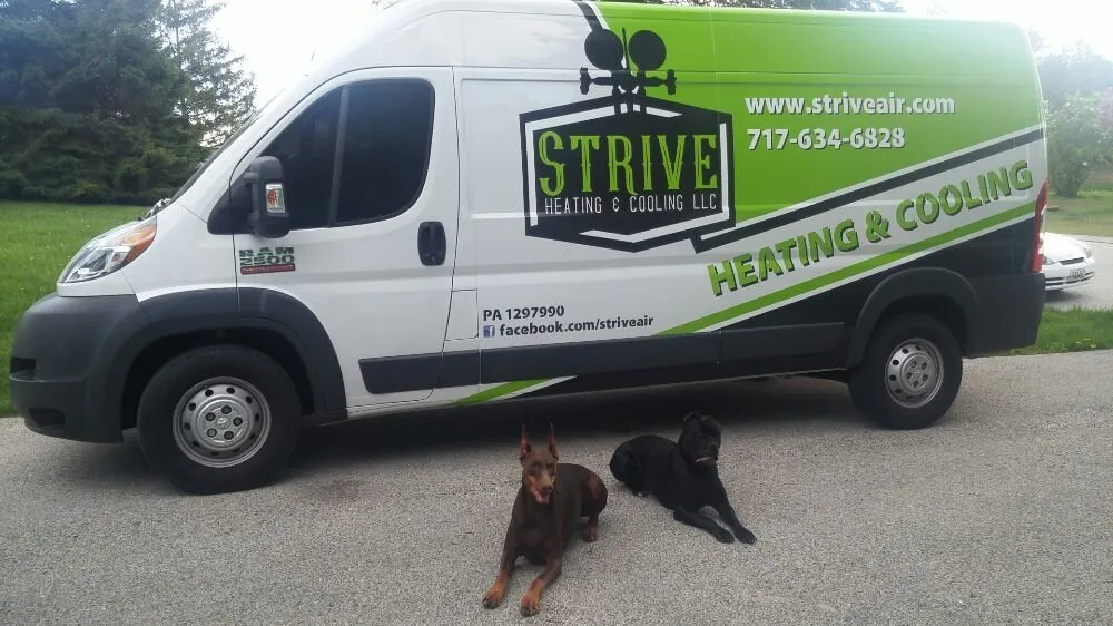 Slide of Strive Heating and Cooling