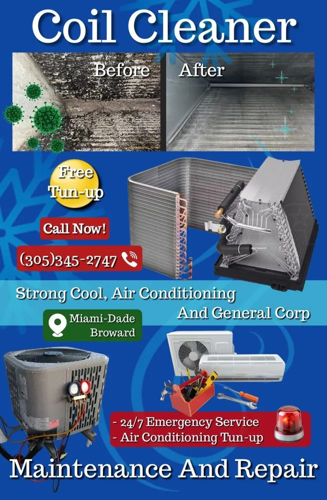 Slide of Strong Cool Air Condition