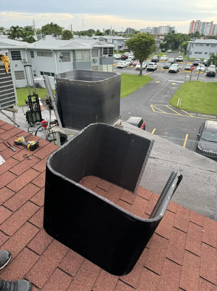 Slide of Strong Cool Air Condition