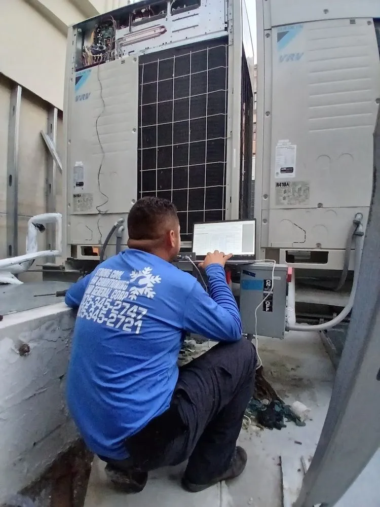 Slide of Strong Cool Air Condition