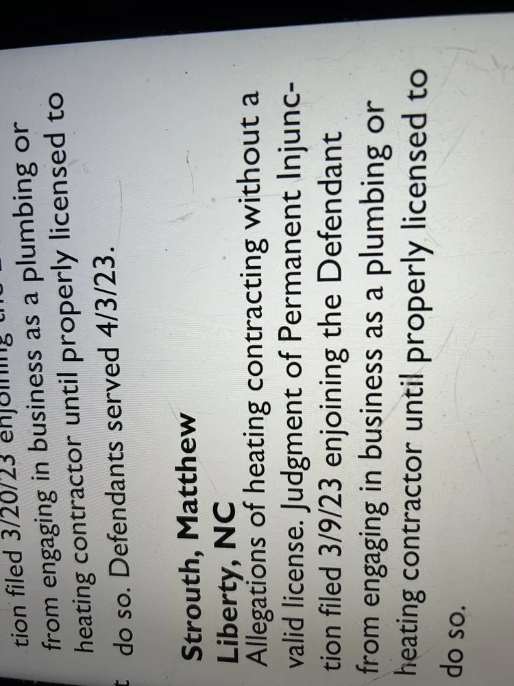 Slide of Strouth & Sons Heating and Air Conditioning