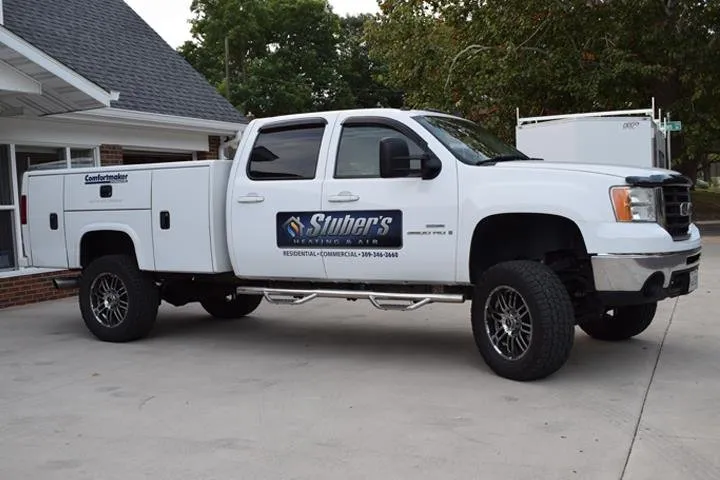 Slide of Stuber's Heating & Air