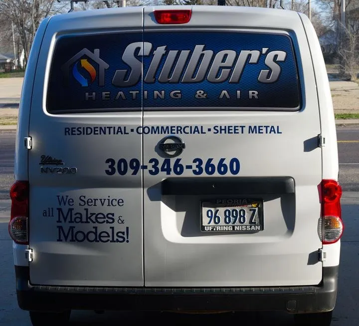 Slide of Stuber's Heating & Air