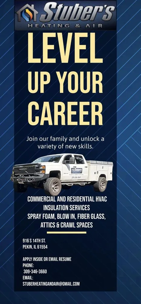 Slide of Stuber's Heating & Air