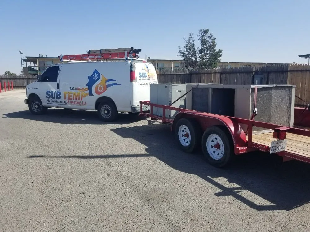 Slide of Sub Temp Air Conditioning & Heating